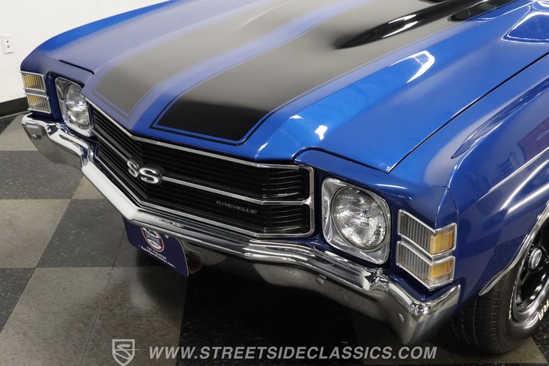 Chevrolet-Chevelle-1971-Blue-Metallic-Black-28
