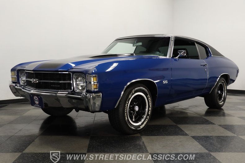 Chevrolet-Chevelle-1971-Blue-Metallic-Black-31