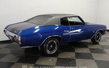 Chevrolet-Chevelle-1971-Blue-Metallic-Black-8