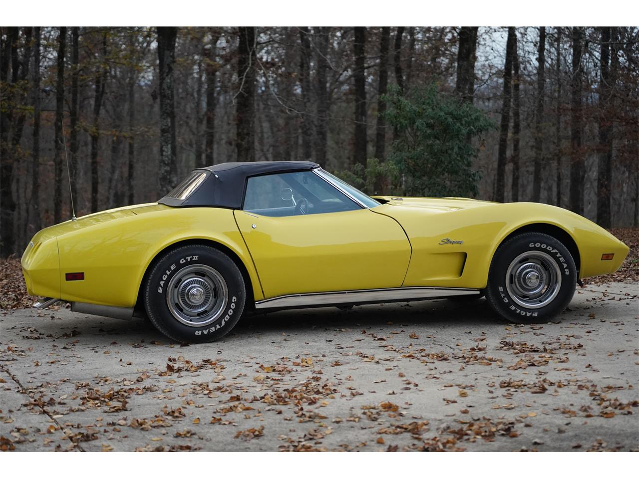 Chevrolet-Corvette-1974-Bright-Yellow-Black-8