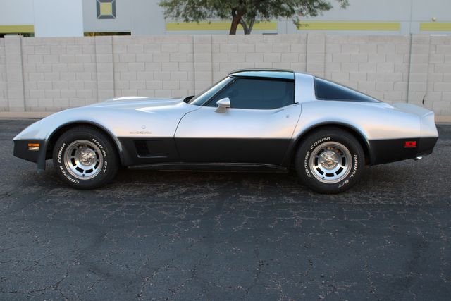Chevrolet-Corvette-1982-Silver-Gray-1