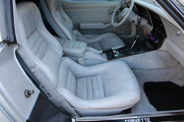 Chevrolet-Corvette-1982-Silver-Gray-24