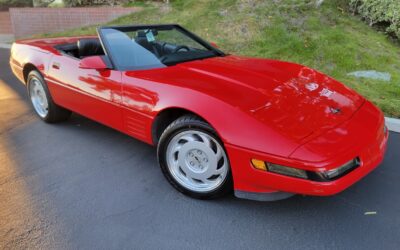 Chevrolet Corvette 1991 Convertible