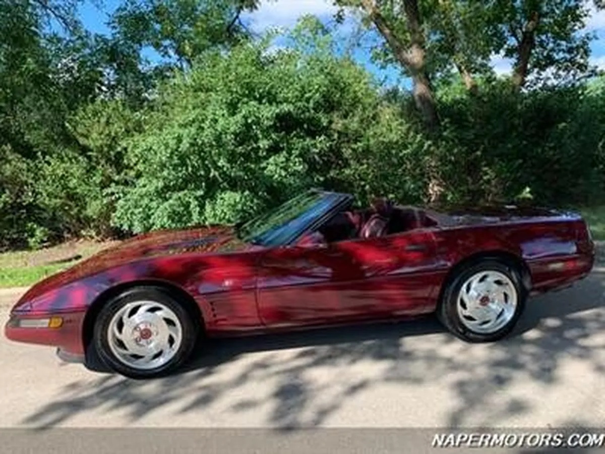 Chevrolet-Corvette-1993-Ruby-Red-Ruby-Red-Leather-1