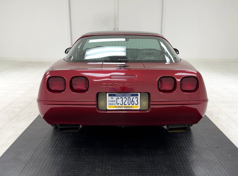 Chevrolet-Corvette-1995-Dark-Red-Metallic-Light-Gray-30