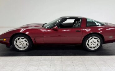 Chevrolet-Corvette-1995-Dark-Red-Metallic-Light-Gray-7