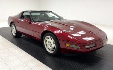 Chevrolet-Corvette-1995-Dark-Red-Metallic-Light-Gray-8