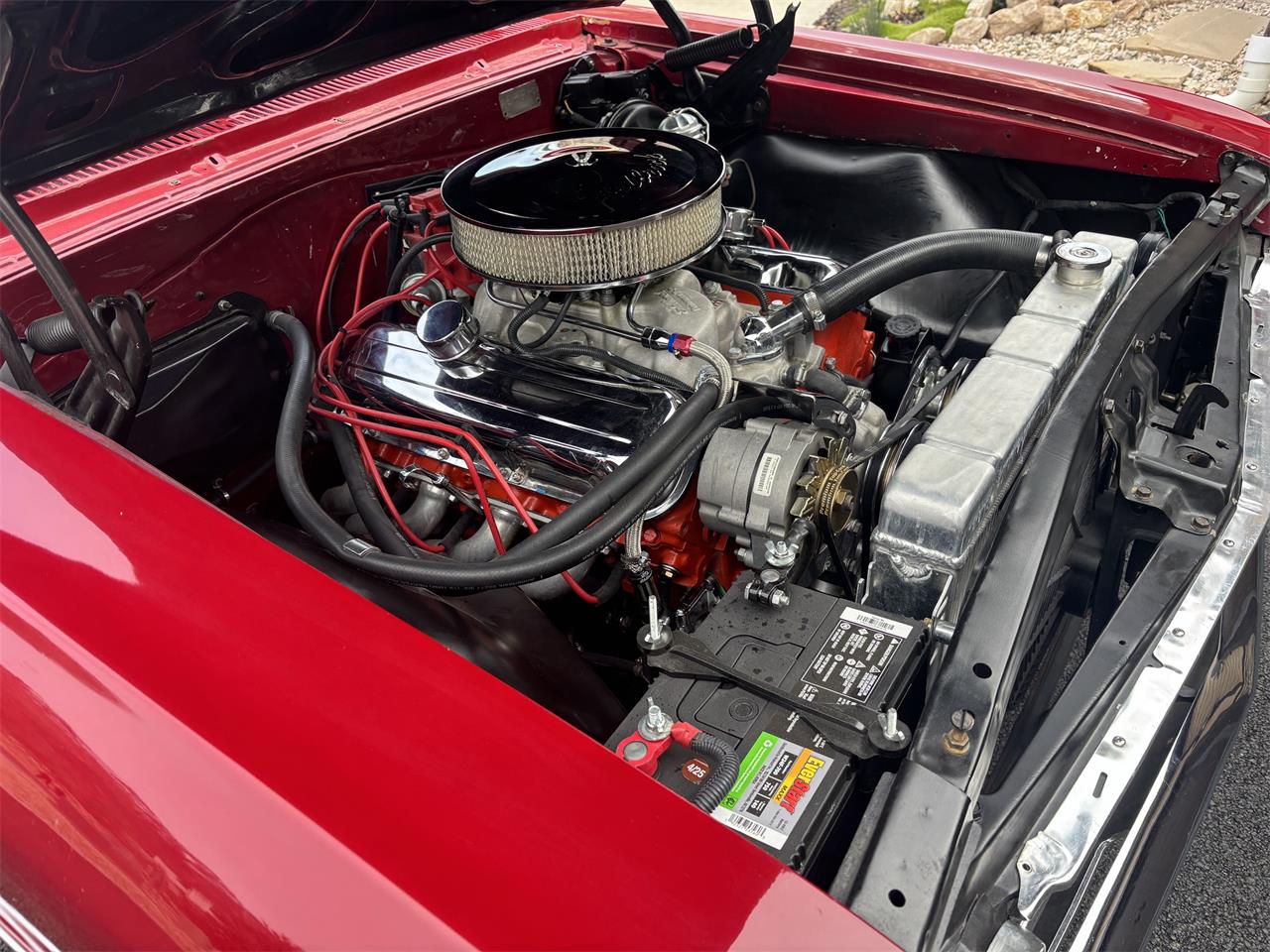 Chevrolet-El-camino-1966-Red-Black-26