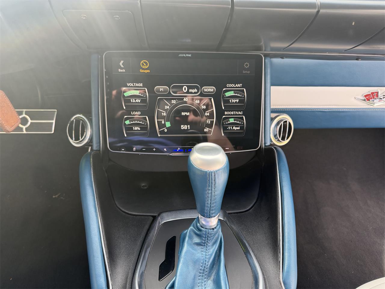 Chevrolet-Impala-1958-Blue-Blue-13