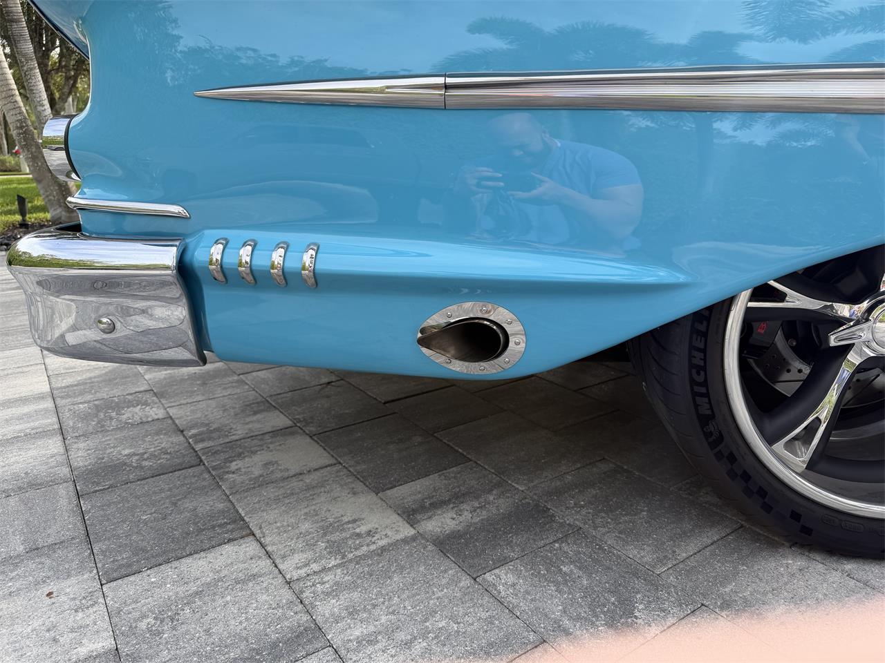 Chevrolet-Impala-1958-Blue-Blue-22