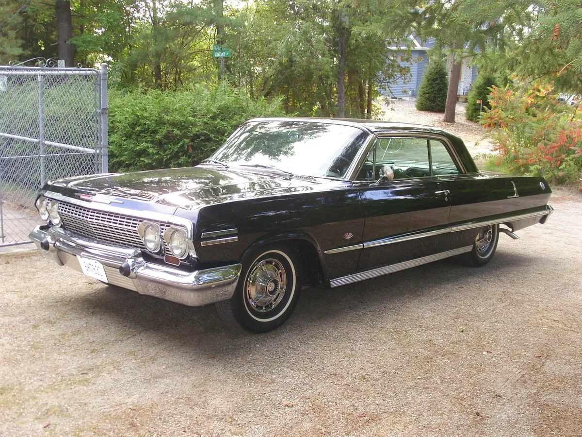 Chevrolet-Impala-1963-Black-Black-5