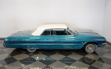 Chevrolet-Impala-1964-Teal-Green-metallic-Green-14
