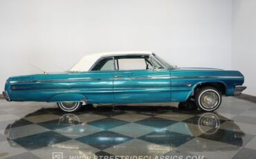 Chevrolet-Impala-1964-Teal-Green-metallic-Green-15