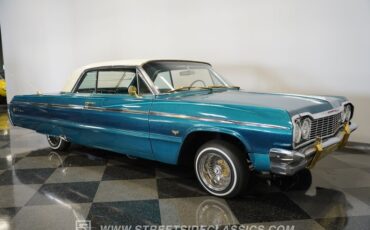 Chevrolet-Impala-1964-Teal-Green-metallic-Green-18