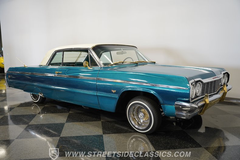 Chevrolet-Impala-1964-Teal-Green-metallic-Green-18