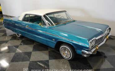 Chevrolet-Impala-1964-Teal-Green-metallic-Green-19