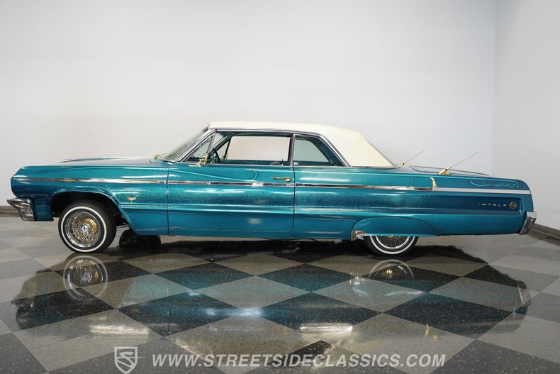 Chevrolet-Impala-1964-Teal-Green-metallic-Green-2