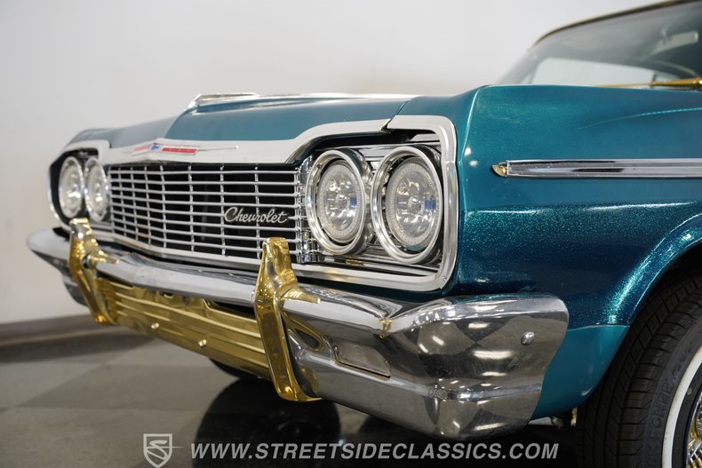 Chevrolet-Impala-1964-Teal-Green-metallic-Green-22