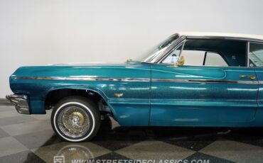 Chevrolet-Impala-1964-Teal-Green-metallic-Green-23