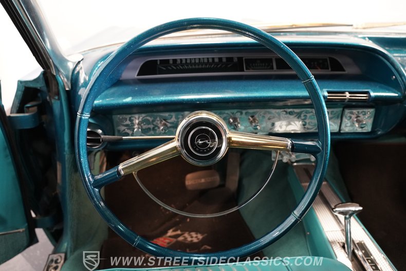 Chevrolet-Impala-1964-Teal-Green-metallic-Green-36