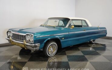 Chevrolet-Impala-1964-Teal-Green-metallic-Green-45