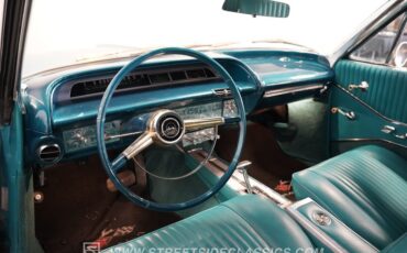 Chevrolet-Impala-1964-Teal-Green-metallic-Green-49