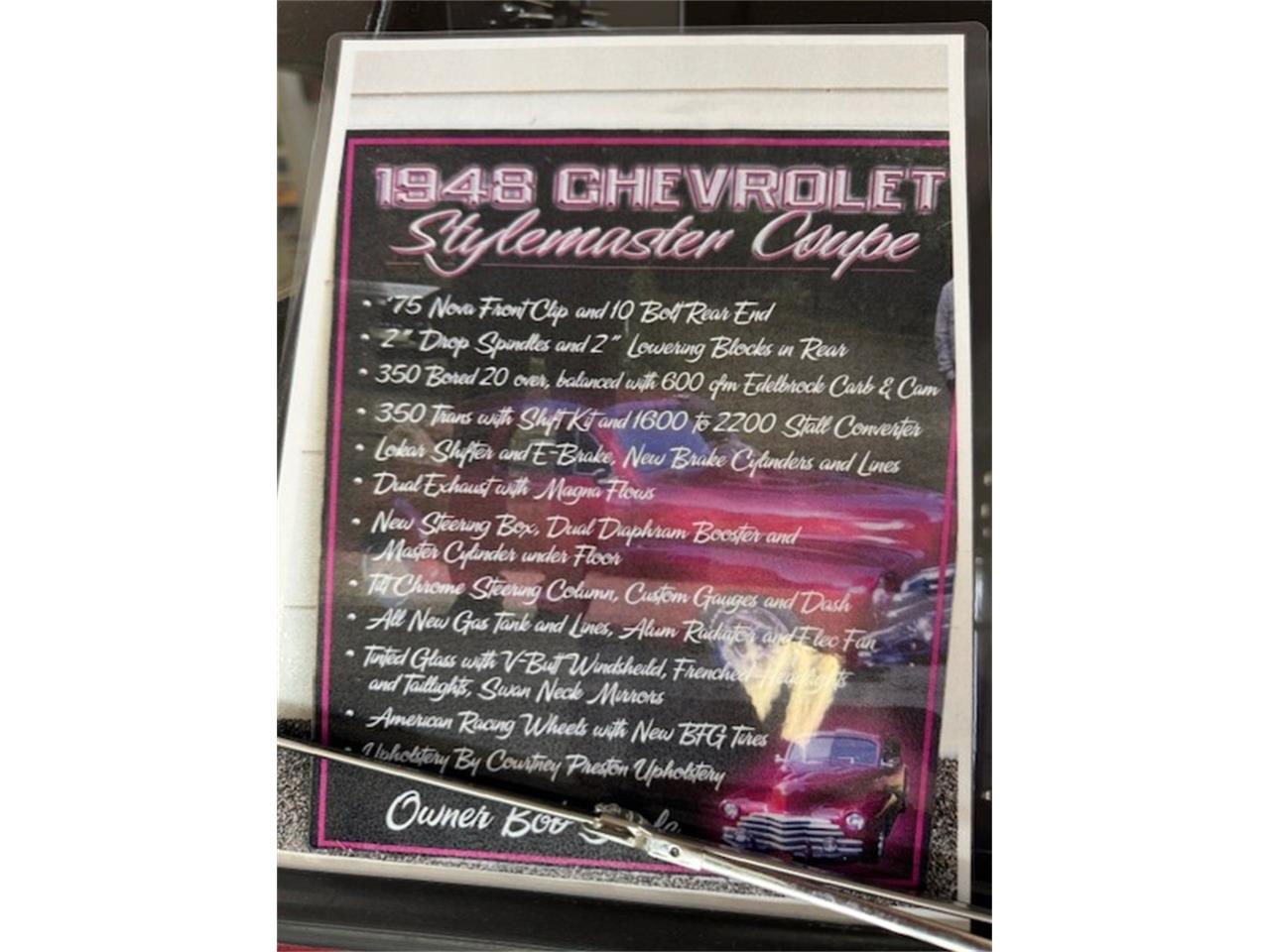 Chevrolet-Stylemaster-1948-Red-Custom-19