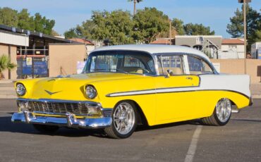 Chevrolet-bel-air-1956-yellow-29