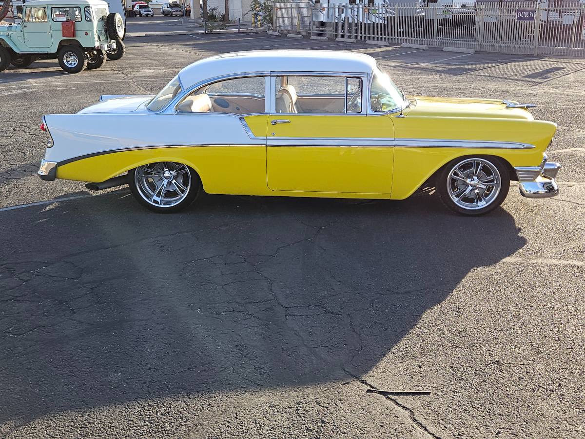 Chevrolet-bel-air-1956-yellow-39