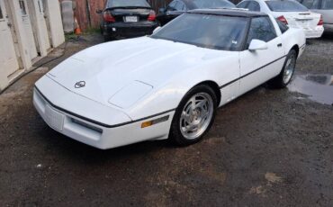 Chevrolet-corvette-1990-white-2