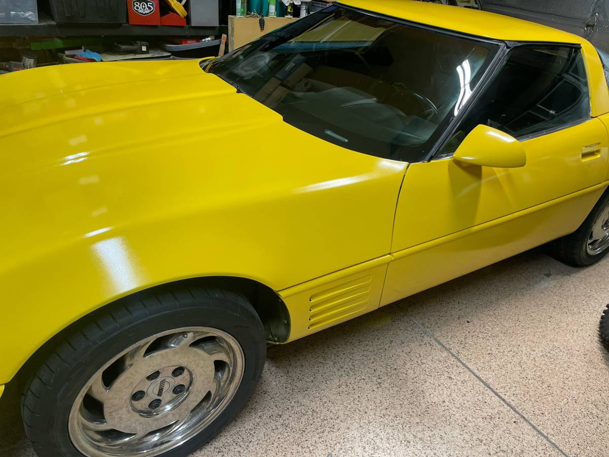 Chevrolet-corvette-1991-yellow-6