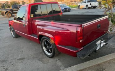 Chevrolet-obs-cheyenne-short-bed-1990-red-1