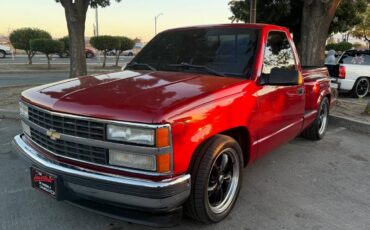 Chevrolet-obs-cheyenne-short-bed-1990-red