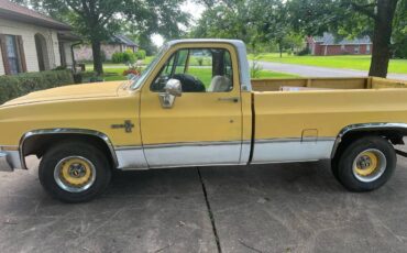 Chevrolet-silverado-1981-yellow-1