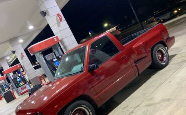 Chevrolet-silverado-1990-red-2