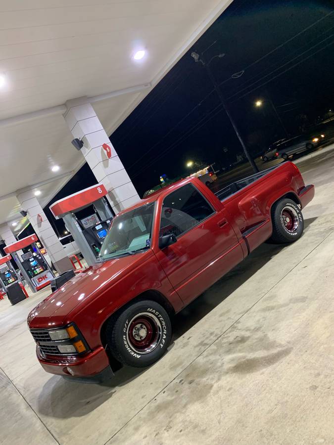 Chevrolet-silverado-1990-red-2