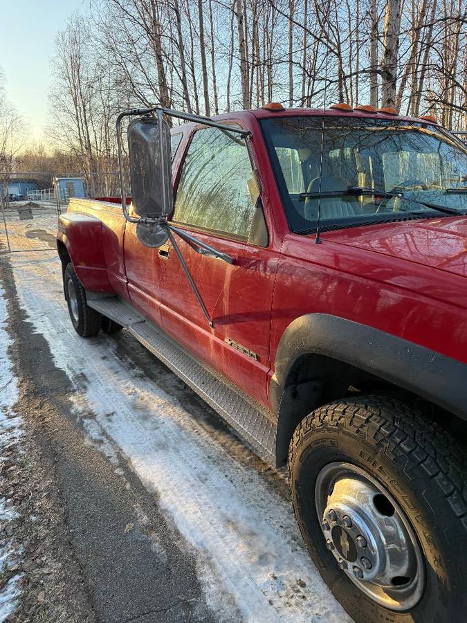 Chevrolet-silverado-k3500-1994-red