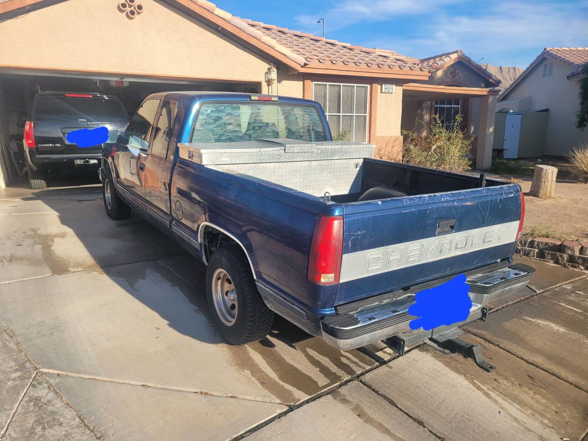 Chevrolet-silverado-truck-1500-1995-blue-1