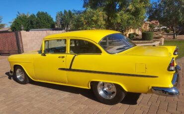Chevy-bel-air-1955-yellow-1