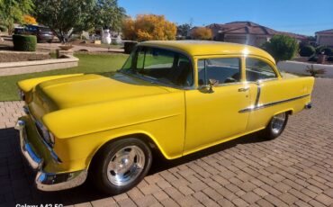 Chevy-bel-air-1955-yellow-2