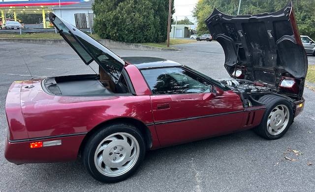 Chevy-corvette-coupe-1990-red-1