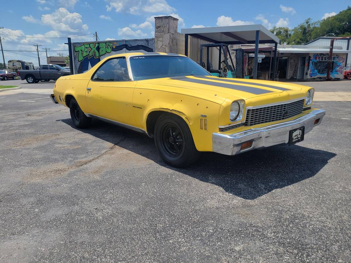 Chevy-el-camino-1973-yellow