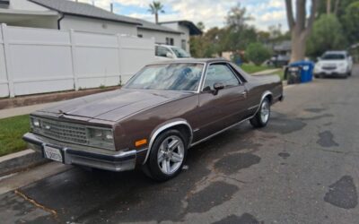 Chevy el camino 1982