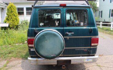 Chevy-g20-conversion-van-34ton-1995-green-1