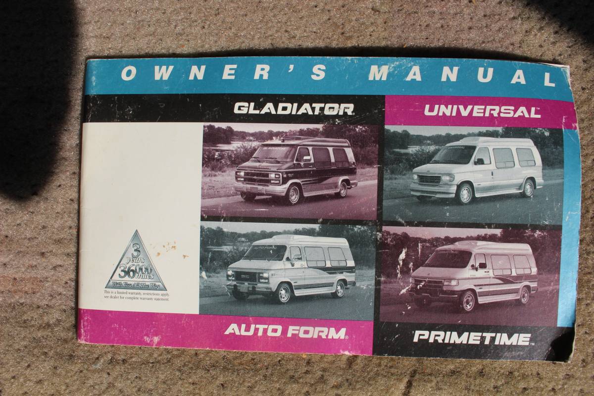 Chevy-g20-conversion-van-34ton-1995-green-19