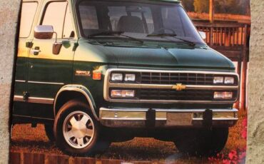 Chevy-g20-conversion-van-34ton-1995-green-20