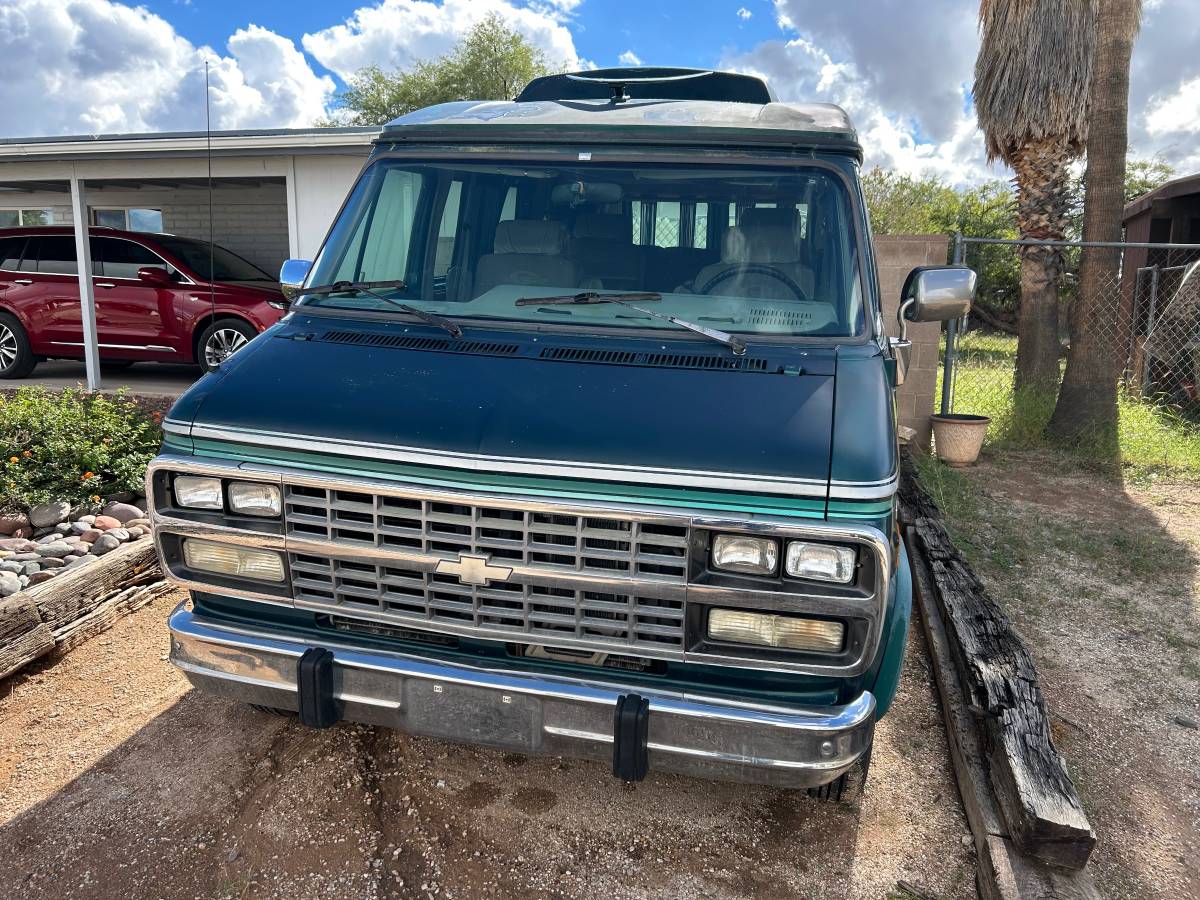Chevy-g20-sport-van-1994-green-2