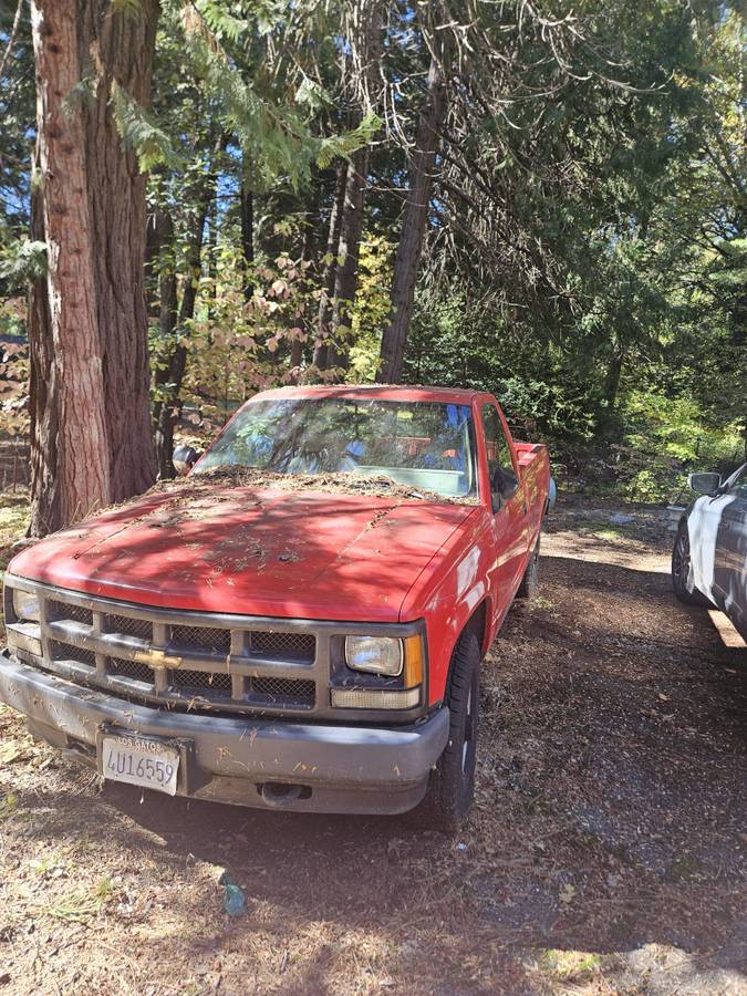 Chevy-silverado-1500-4x4-1993-red