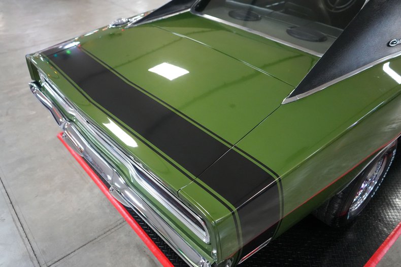 Dodge-Charger-1970-Green-Green-13