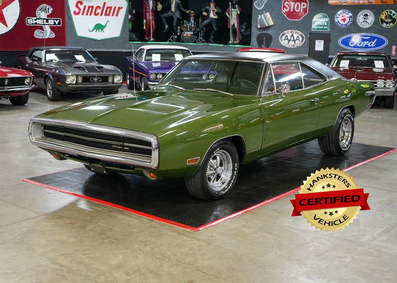Dodge-Charger-1970-Green-Green-15